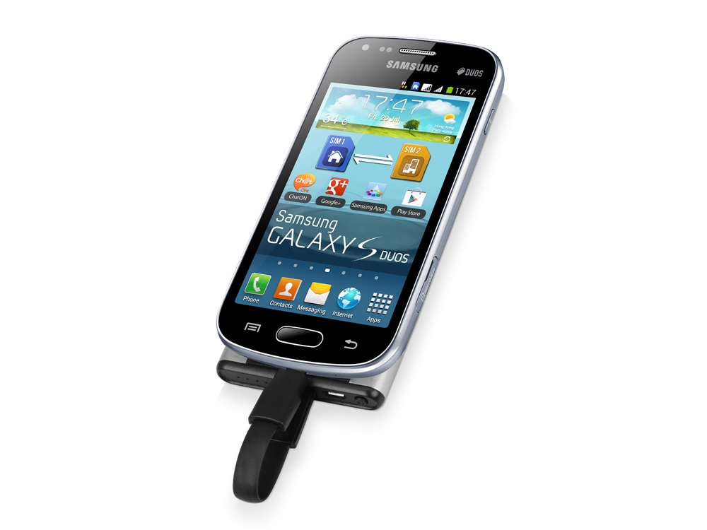 Портативное зарядное устройство Octopus, серебристый-1