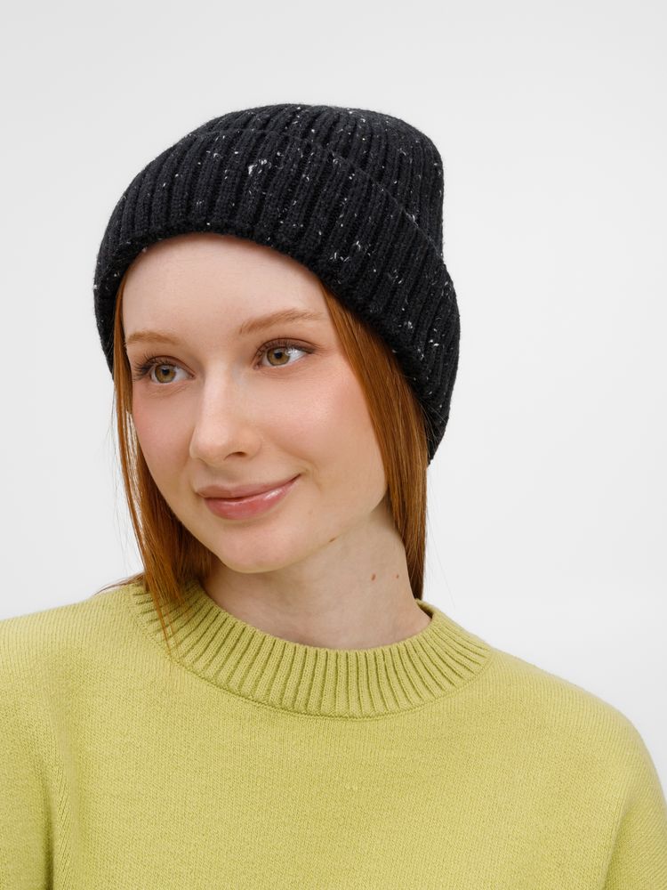 Шапка Spotti, черная-2