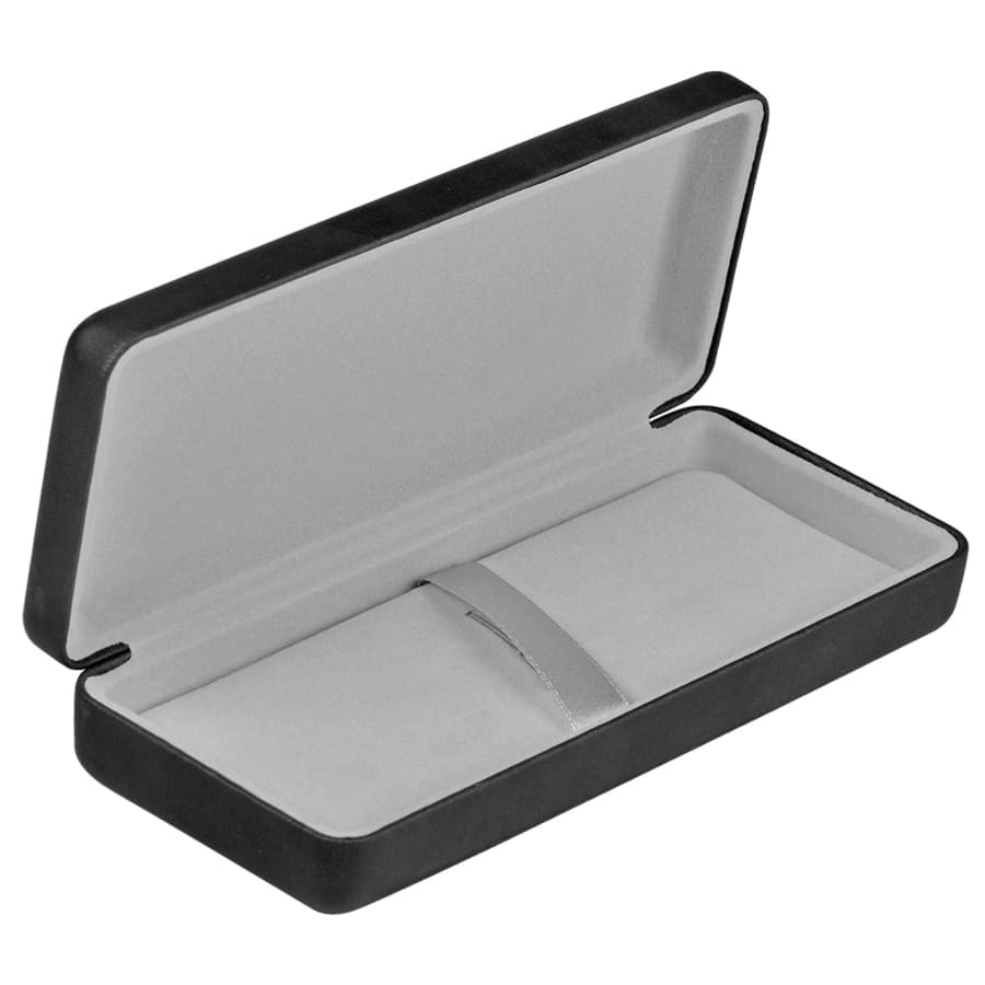 Футляр для 1-2 ручек, черный, PU-материал, черный-1