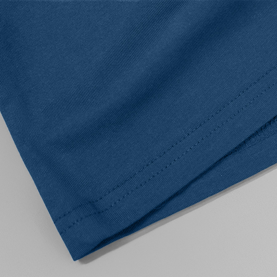 Футболка унисекс оверсайз LIBRA 220, джинсовый-1