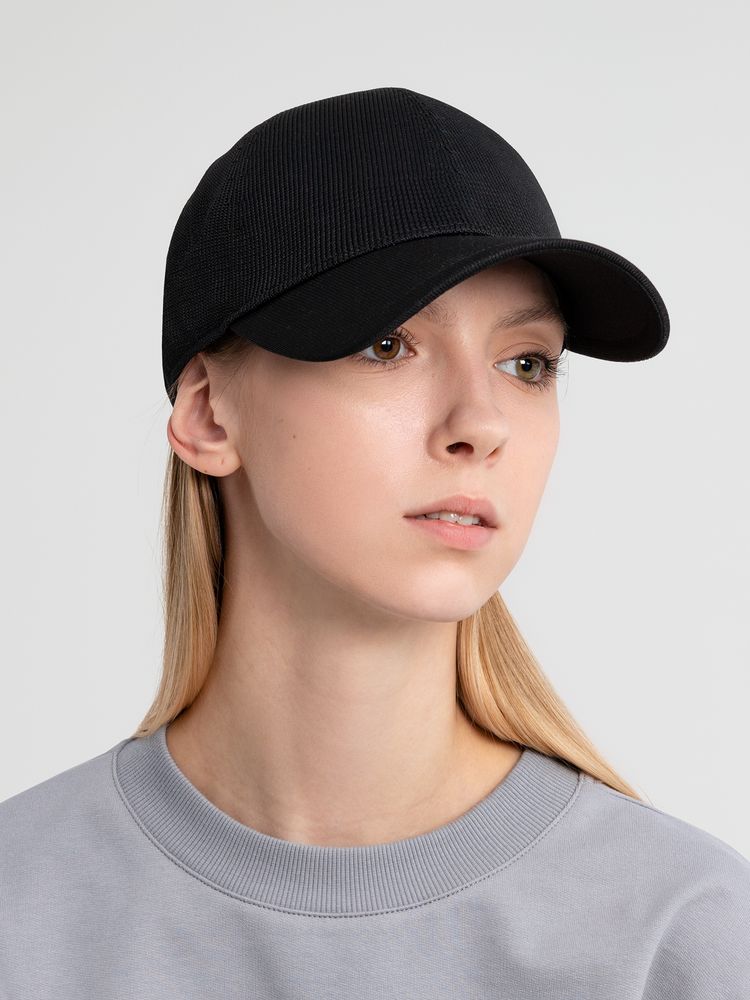 Бейсболка Dogoni, черная-5