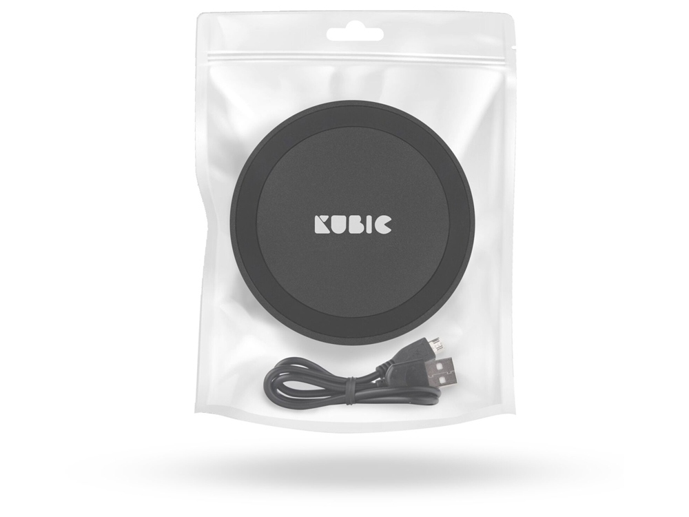 Беспроводное зарядное устройство Kubic WC1, черный-2
