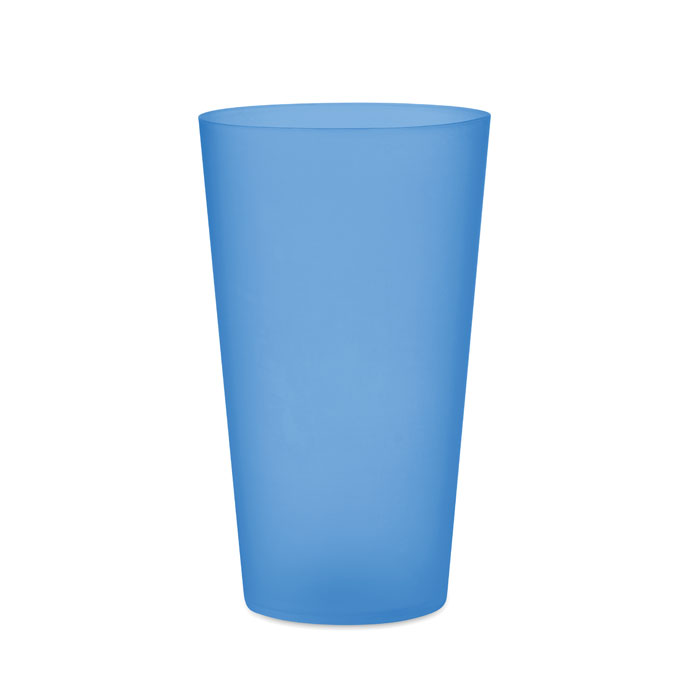 Reusable event cup 500ml, прозрачно-голубой-0