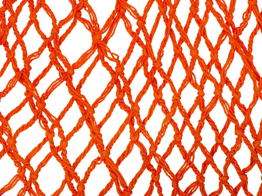 Авоська Dream М old style 15 литров с кожаными ручками, оранжевый (5)-2