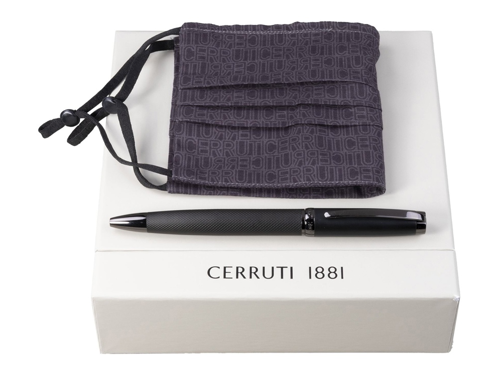 Набор: Защитная маска BYRON + Шариковая авторучка Myth Black Gun. Cerruti 1881-0