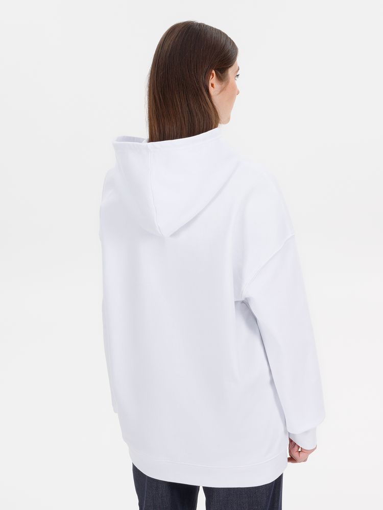 Худи оверсайз унисекс Outshine, белое-3