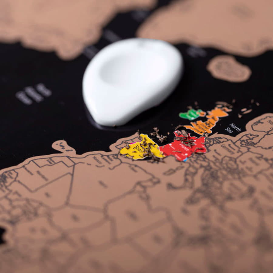 Скретч-карта PALSY, коричневый-5