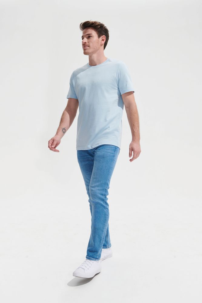 Футболка унисекс Tuner, светло-голубая-3