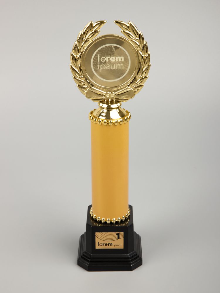 Стела EnterPrize, большая, золотистая-2