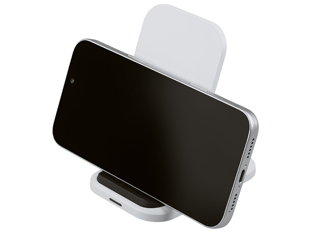 Беспроводное зарядное устройство Foldy, 15 Вт, белый-3