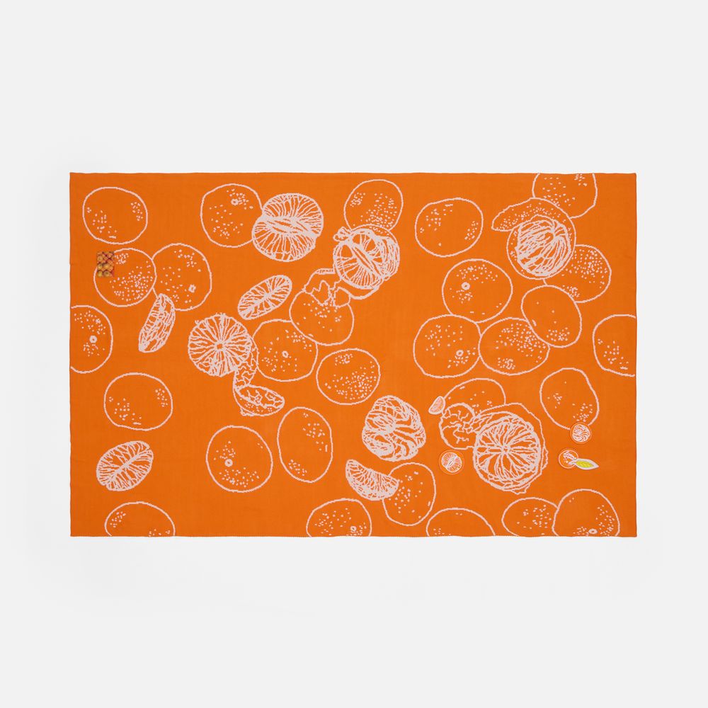 Заготовка из фетра Felt M, оранжевый неон-1