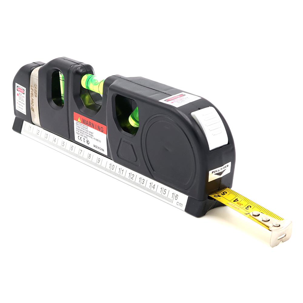 Лазерный уровень Кёльн с рулеткой 3, Черный-1