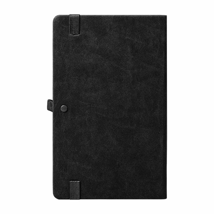 Ежедневник недатированный HAMILTON, A5, черный, кремовый блок, черный-4