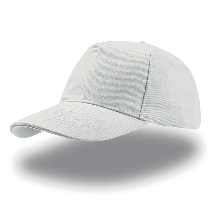 Бейсболка LIBERTY FIVE BUCKLE, 5 клиньев, металлическая застежка , белый-0