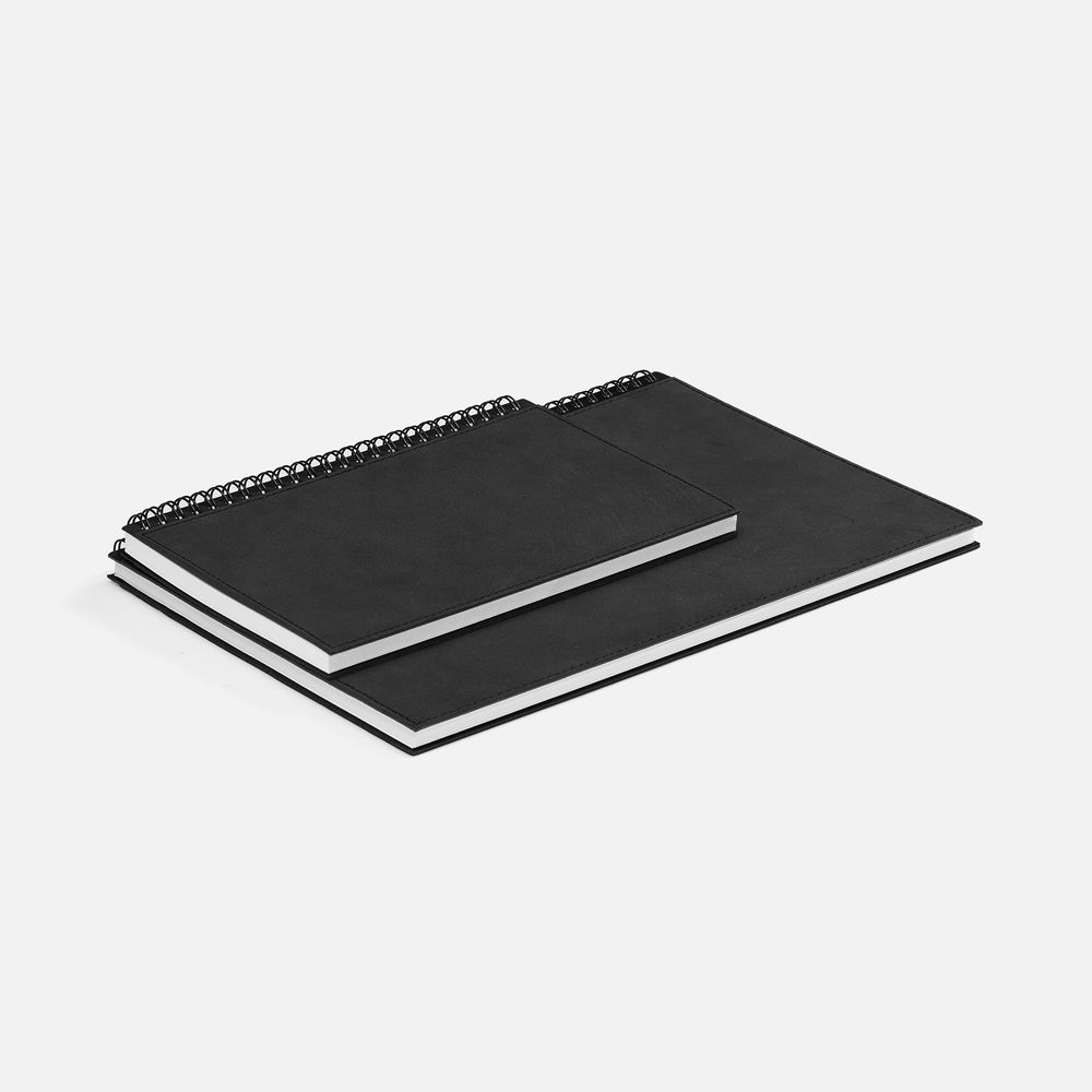 Ежедневник Notera Maxi, недатированный, черный-3