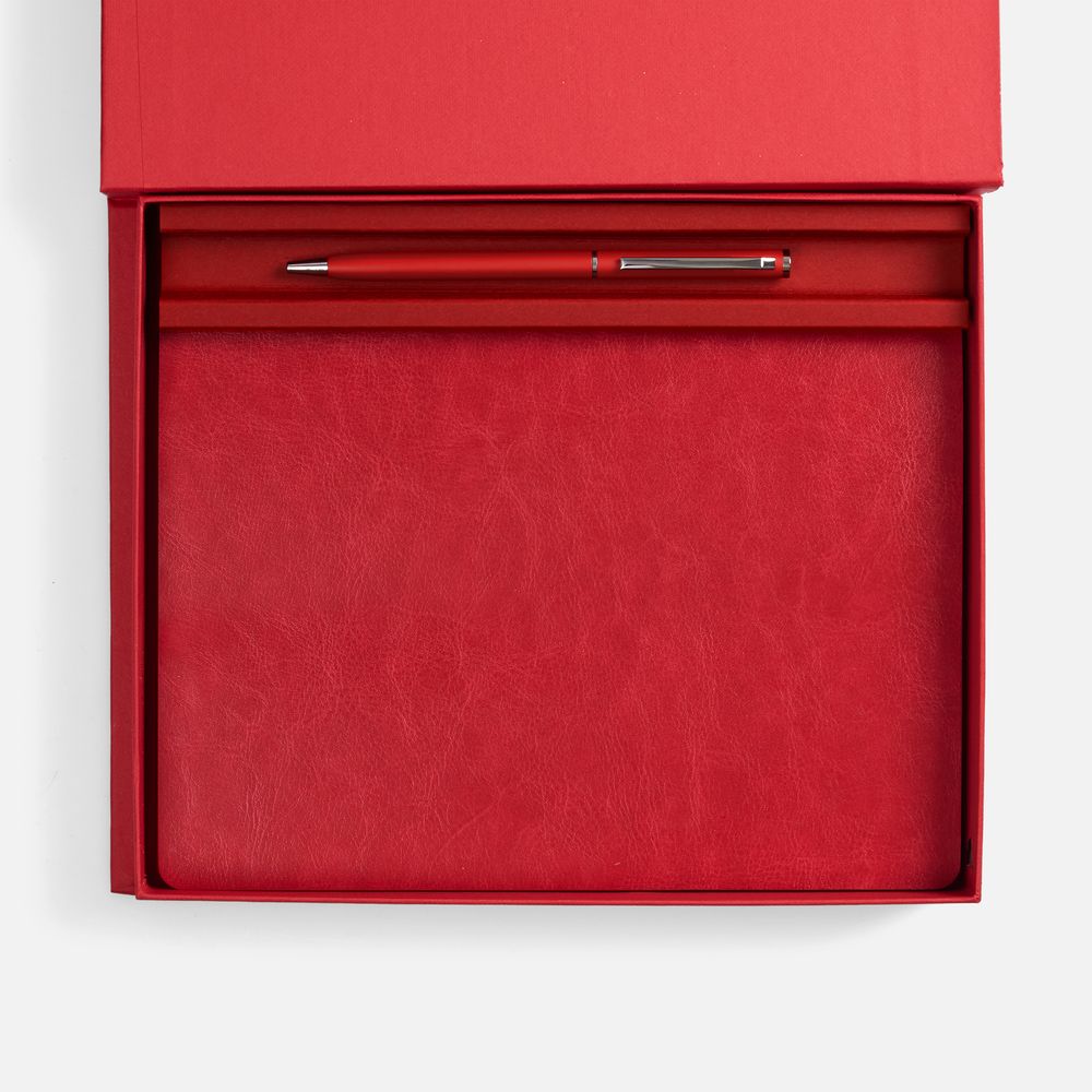 Набор Nebraska Flex, красный с серебристым-2