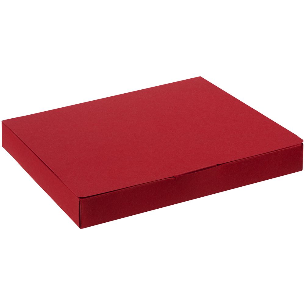 Коробка самосборная Flacky Slim, темно-красная-1