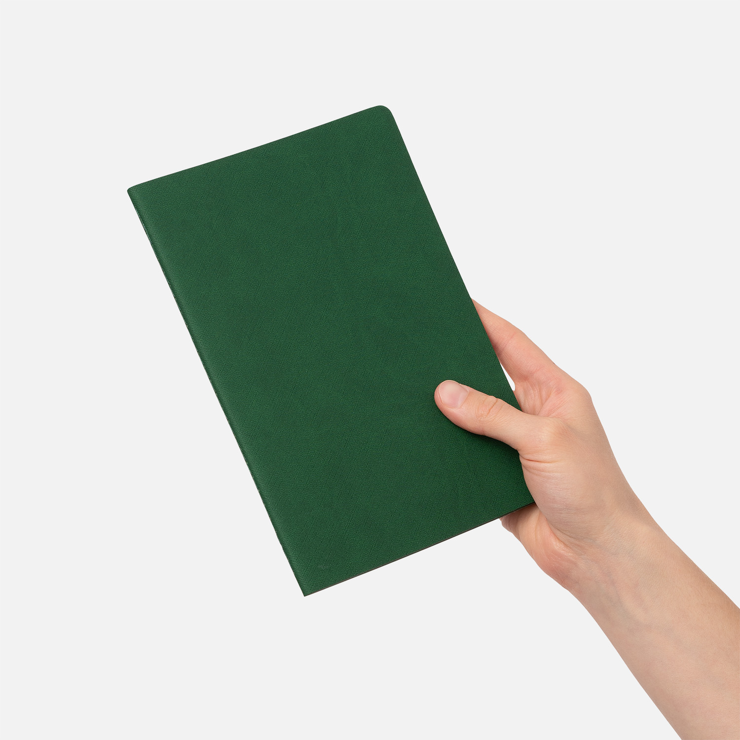 Блокнот Корса слим (Corsa slim), зеленый-7