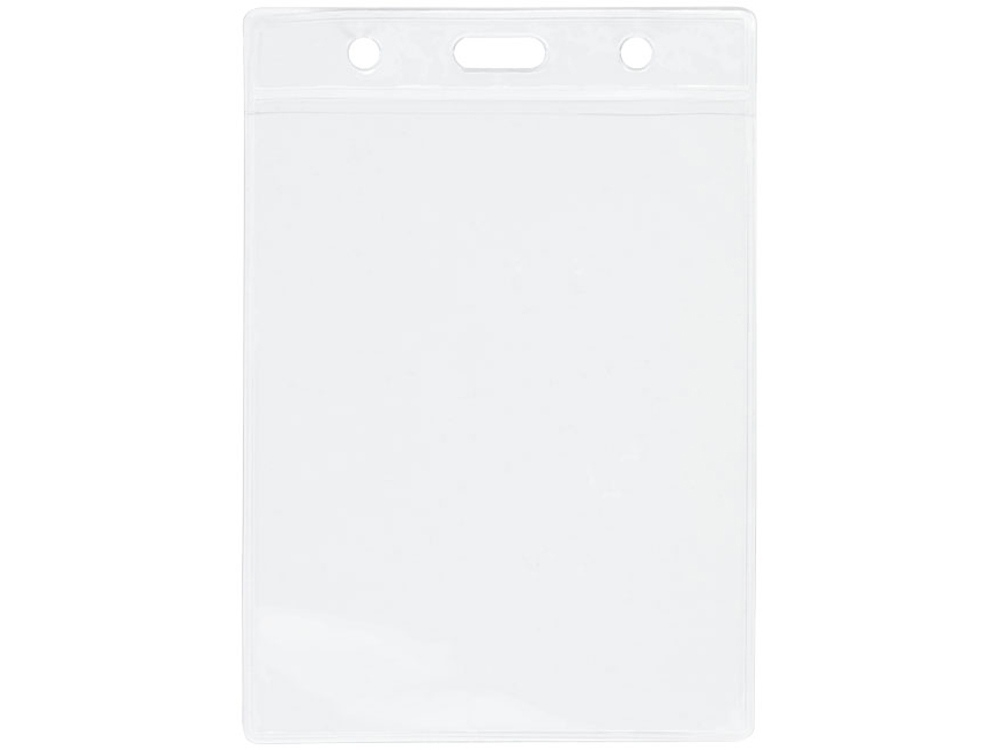 Держатель для бейджа Lorenzo, прозрачный-1