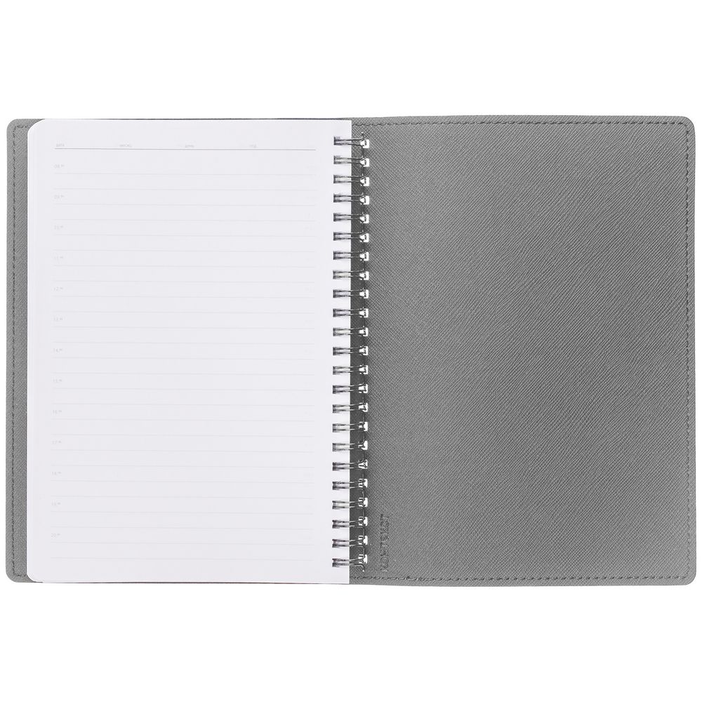 Ежедневник Spring Shall, недатированный, бирюзовый-3