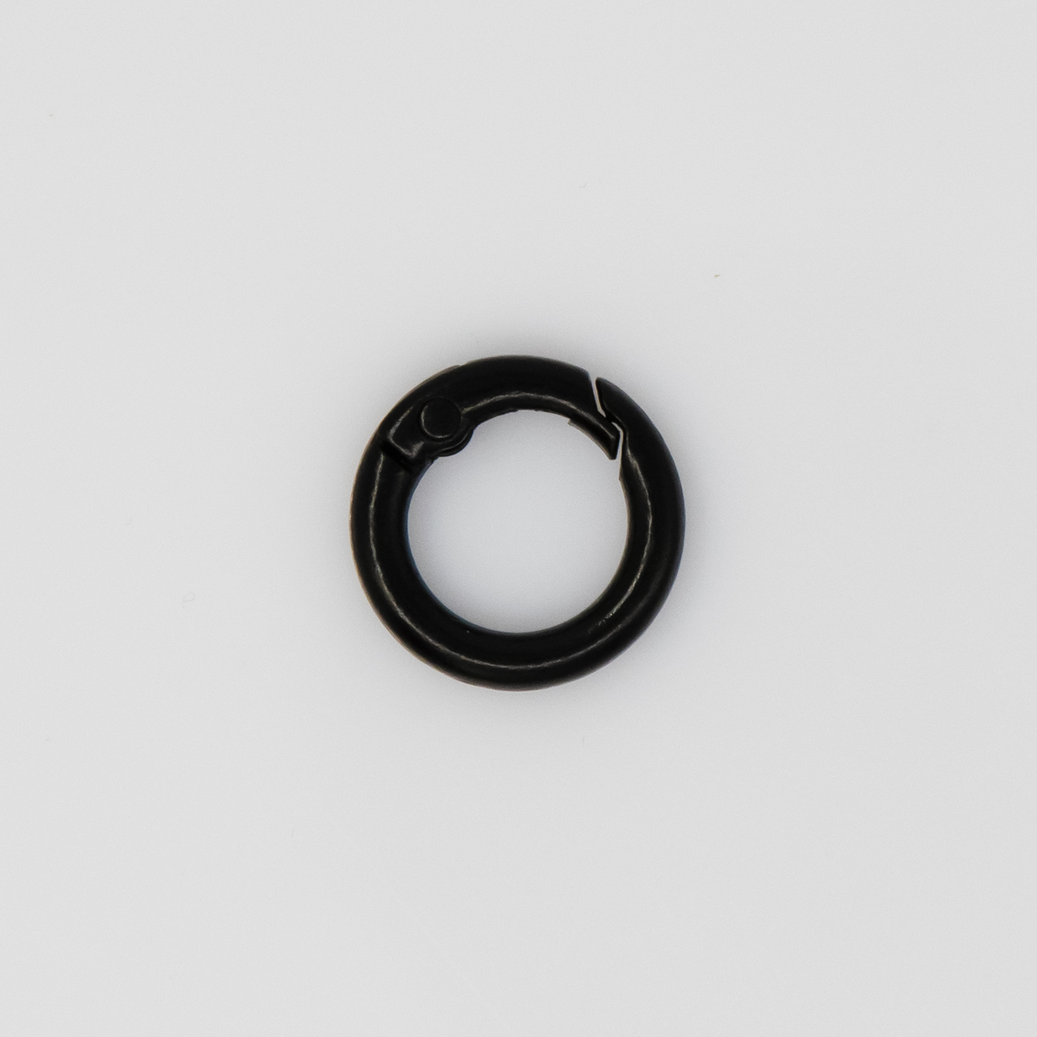 Карабин-кольцо Ring для обвеса, d=2см (черный)-1