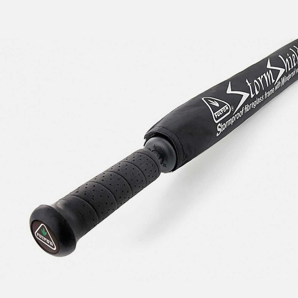 Зонт-трость Stormshield, черный-1