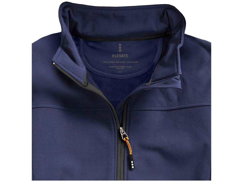 Куртка софтшел Langley женская, темно-синий-10