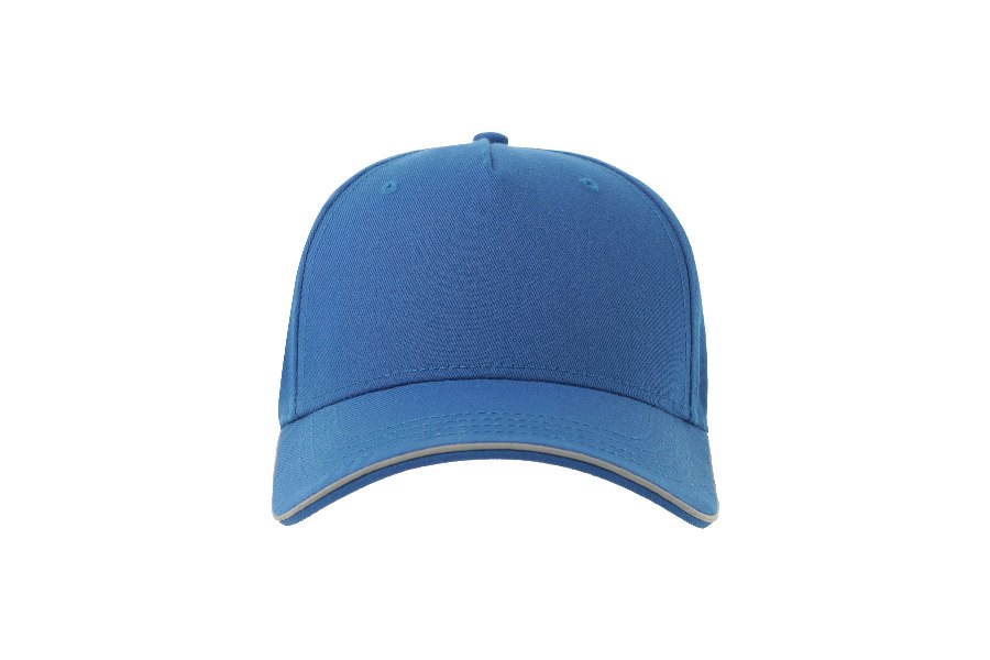 Бейсболка REFLECT-S со светоотражающими деталями, 5 клиньев,  металлическая застежка, синий-5