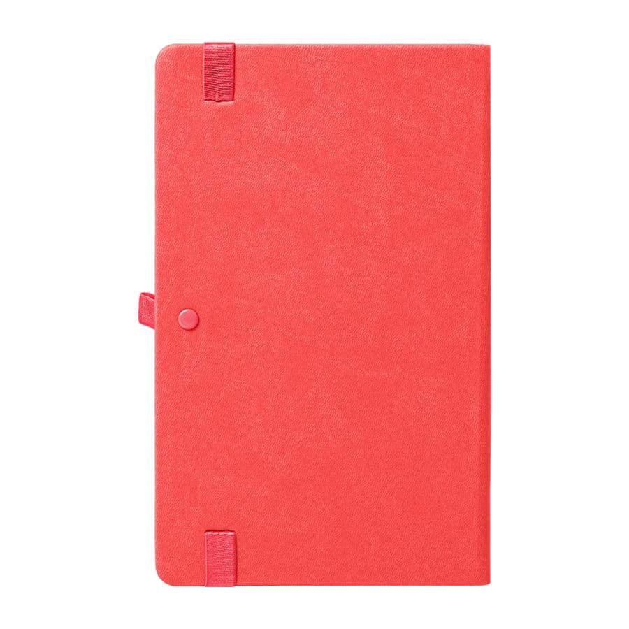 Ежедневник недатированный HAMILTON, A5, алый, кремовый блок, красный-4