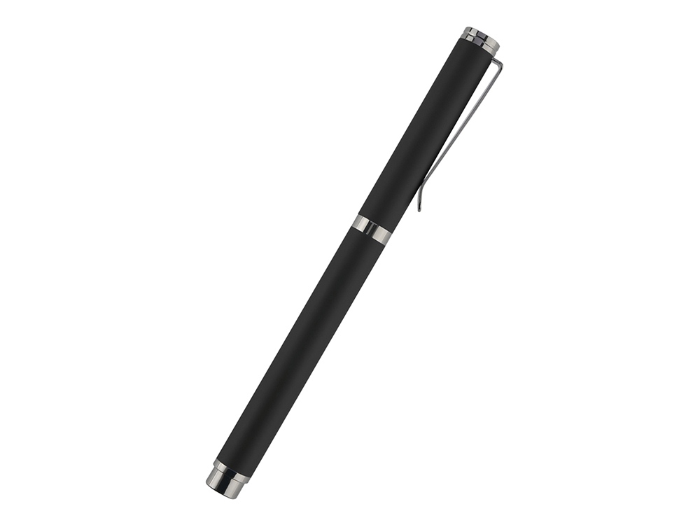 Ручка металлическая шариковая Venezia Pragmatico софт-тач,черный-0