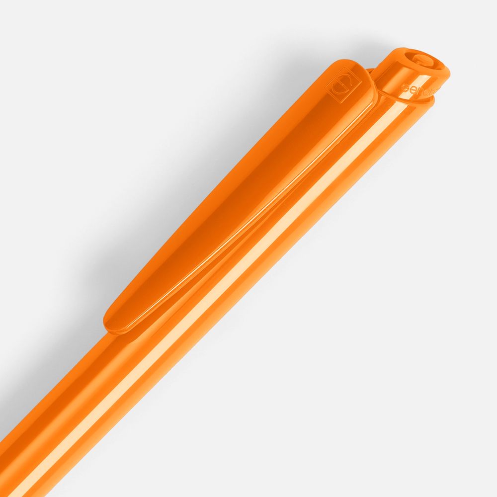 Ручка шариковая Senator Dart Polished, оранжевая-2