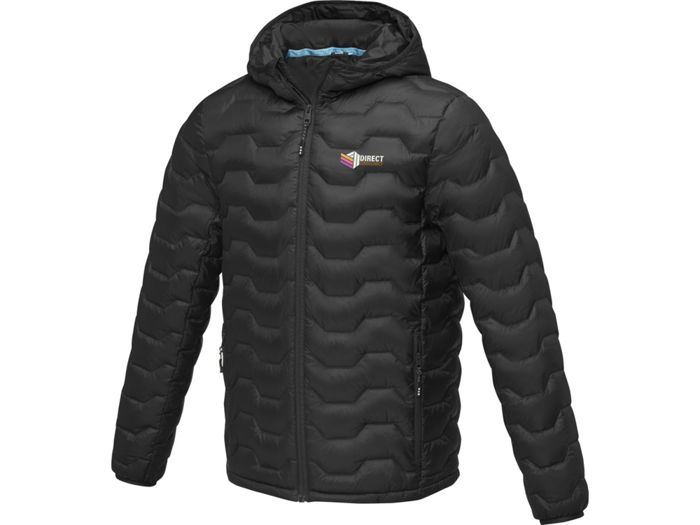 Мужская утепленная куртка Petalite из материалов, переработанных по стандарту GRS - сплошной черный-8