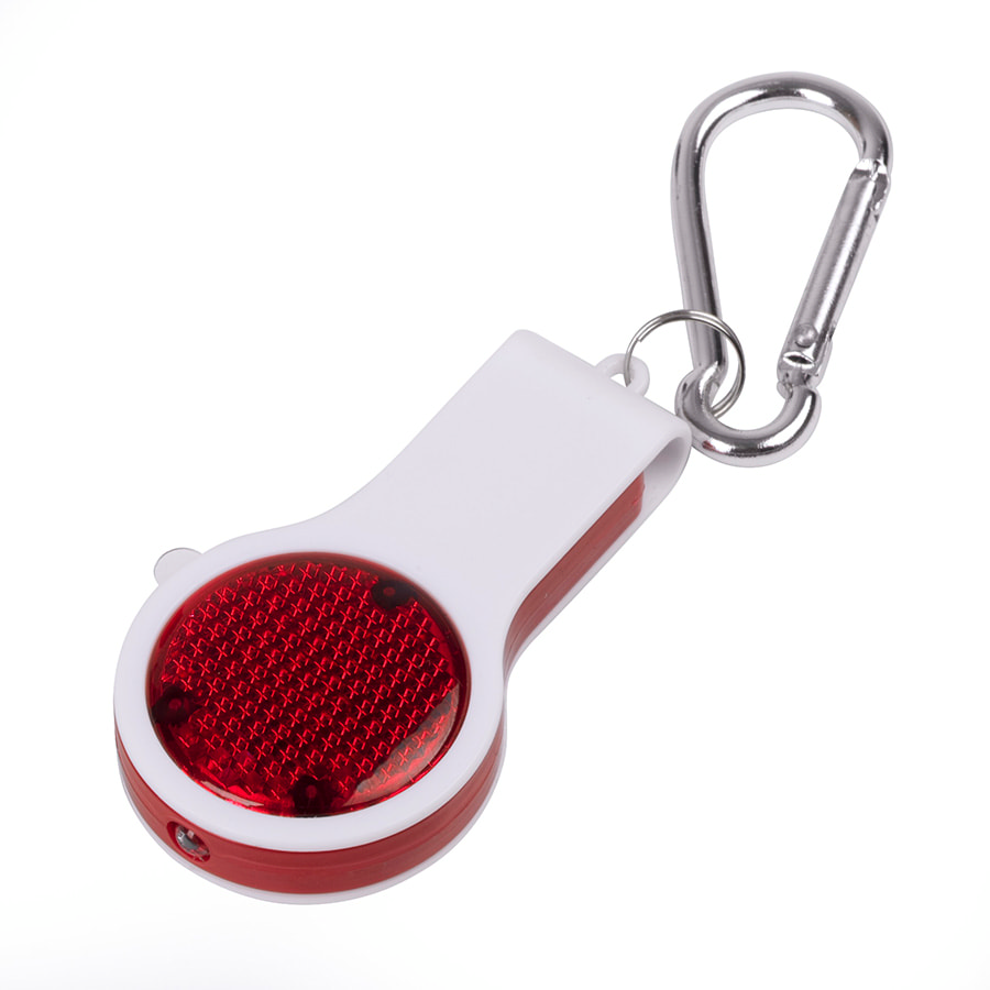 Брелок FLOYKIN , белый, красный-0