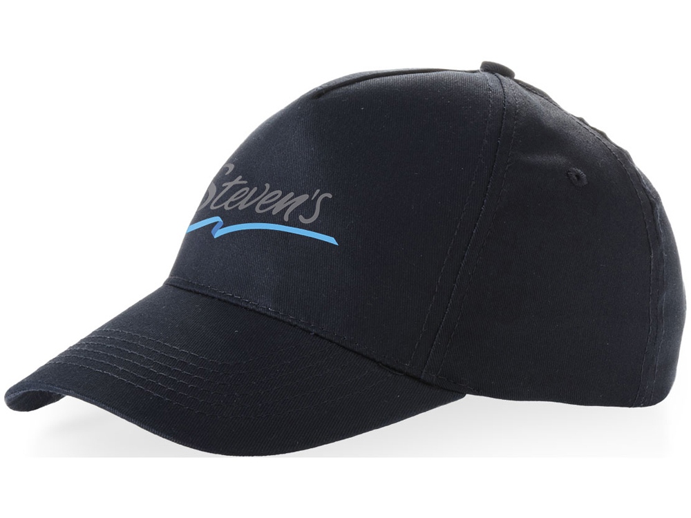 Бейсболка Memphis 5-ти панельная 165 гр, темно-синий-6