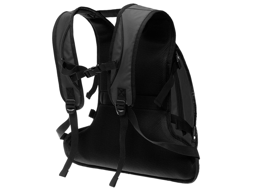 Рюкзак TORBER Mobi, черный, полиэстер 900D с PU покрытием, 45 х 32 х 20 см-2