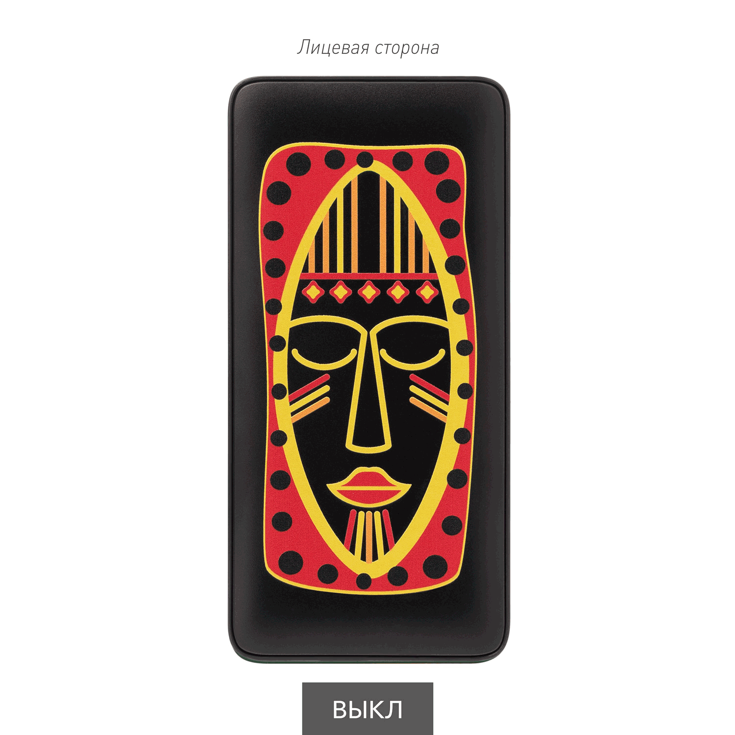 Внешний аккумулятор с цветной подсветкой Ancor PD Max Plus 10000 mAh, черный-10