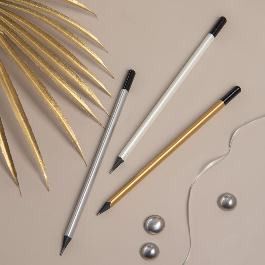 Карандаш чернографитный трехгранный IMAGE, HB, белый, черный-4