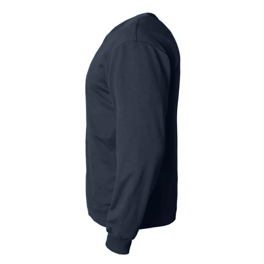 Толстовка свитшот унисекс ANTARES 260, темно-синий-1