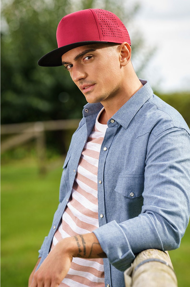 Бейсболка BANK FIVE-S, 5 клиньев, пластиковая застёжка, светло-серый-2