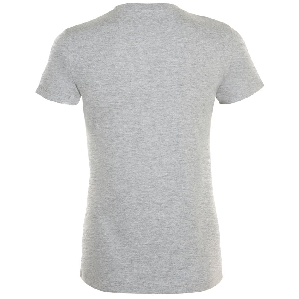 Футболка женская «Ты у меня вот здесь», серый меланж-3