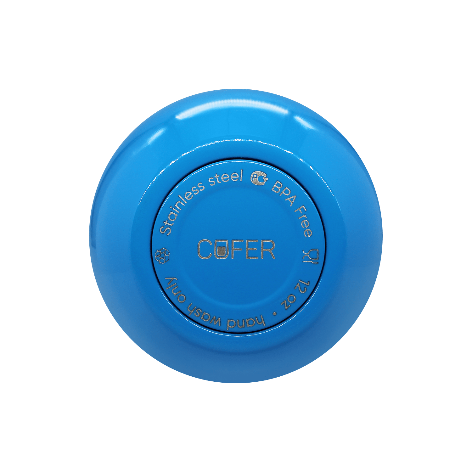 Кофер глянцевый CO12 (голубой)-3