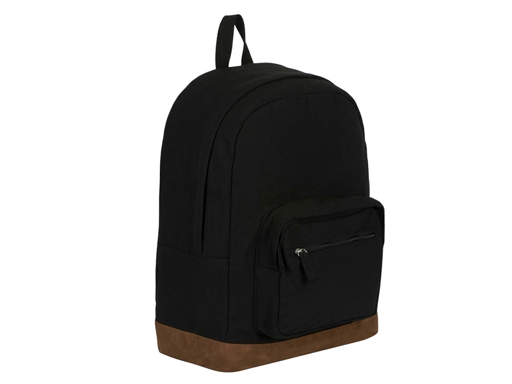 Рюкзак Shammy с эко-замшей для ноутбука 15, черный-3