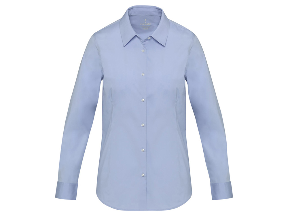 Carnelian женская рубашка из поплина - Голубой-1