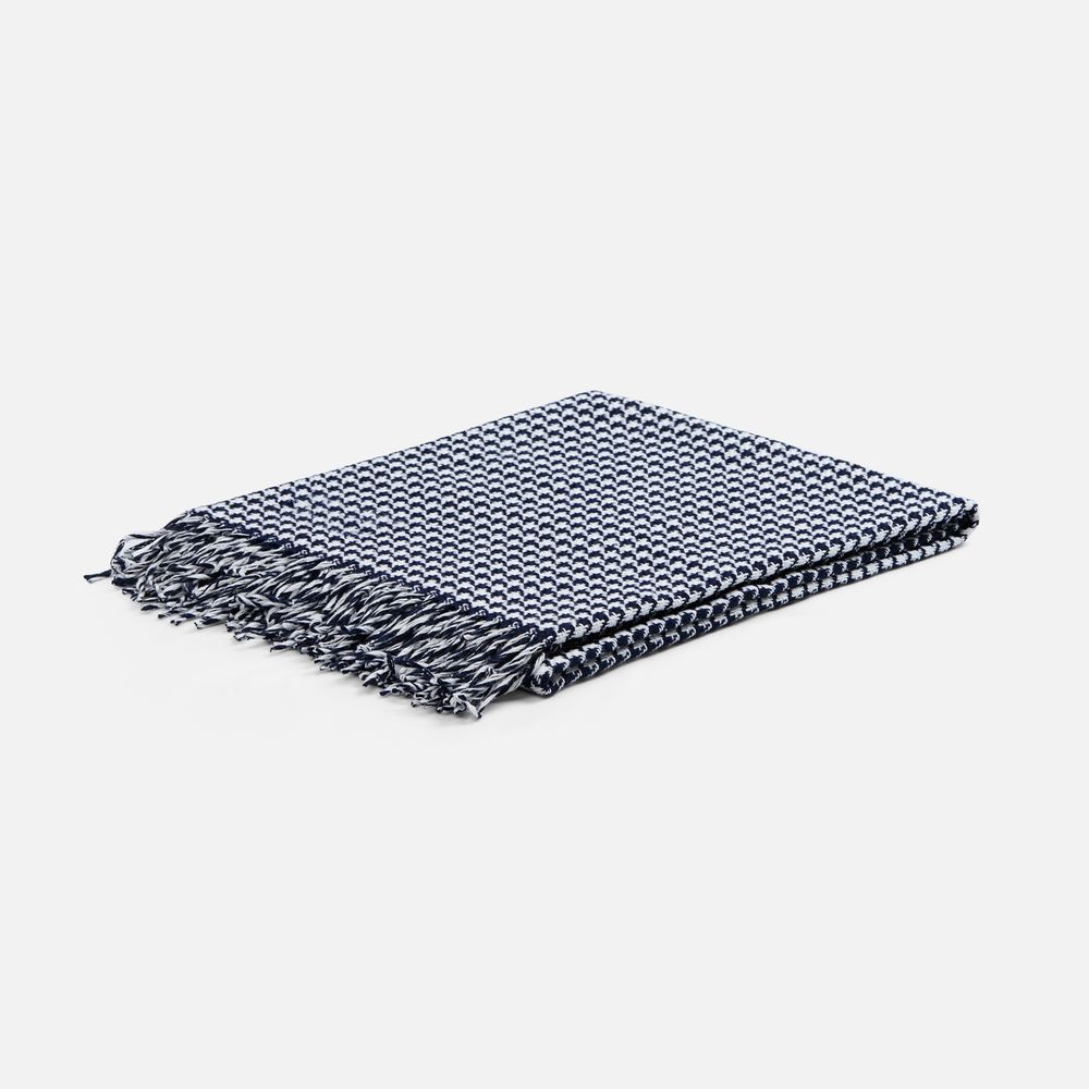 Плед Cambon, иссиня-черный-2