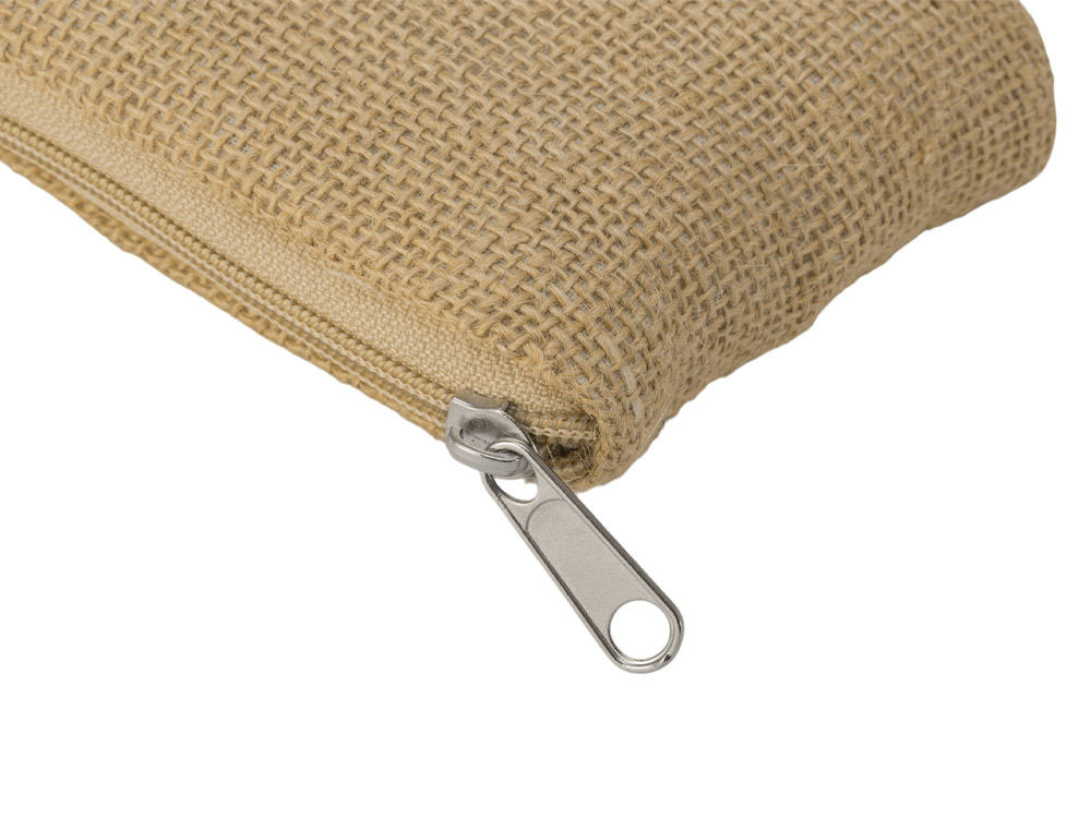 Складная сумка Jute из джута и хлопка, натуральный-10