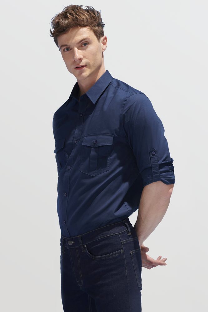 Рубашка мужская Burma Men, белая-4