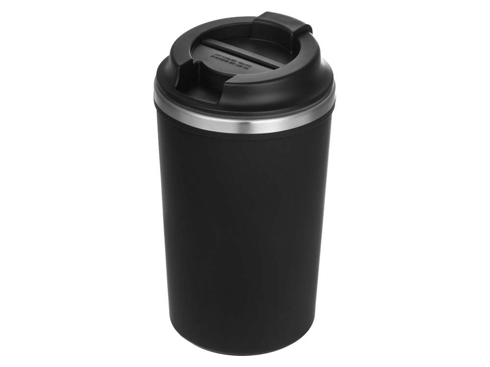 Герметичная термокружка на присоске Kick, 350 мл, черный-7