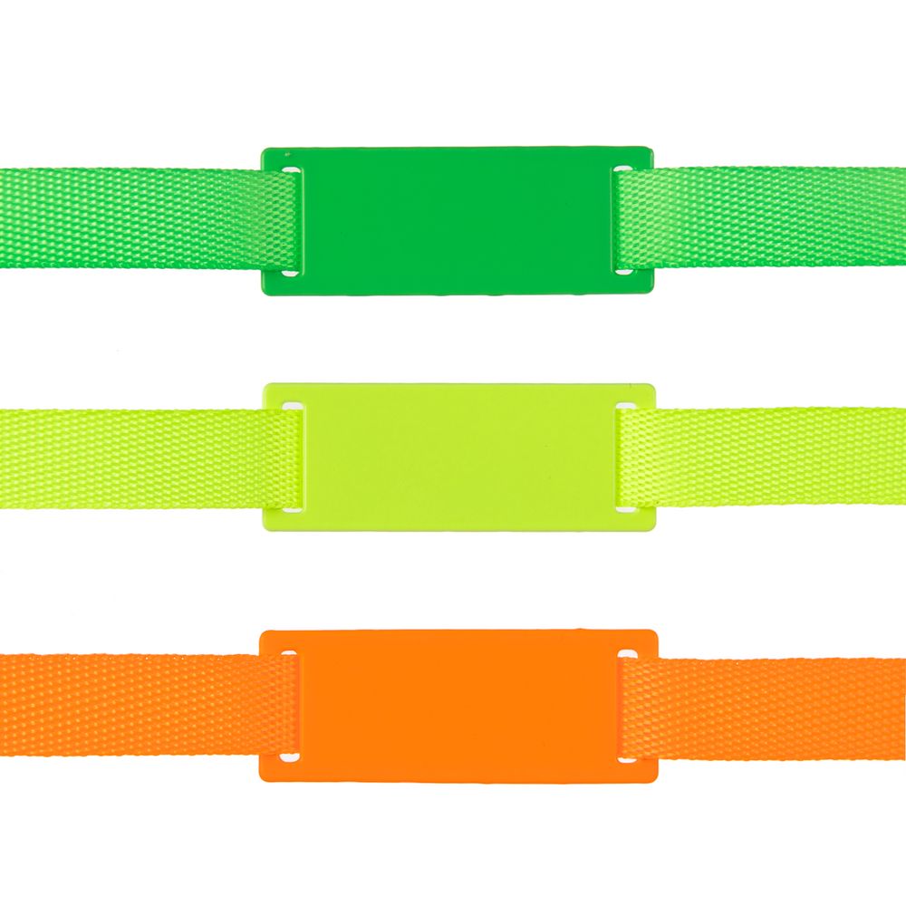 Шильдик металлический Kova, зеленый неон-7