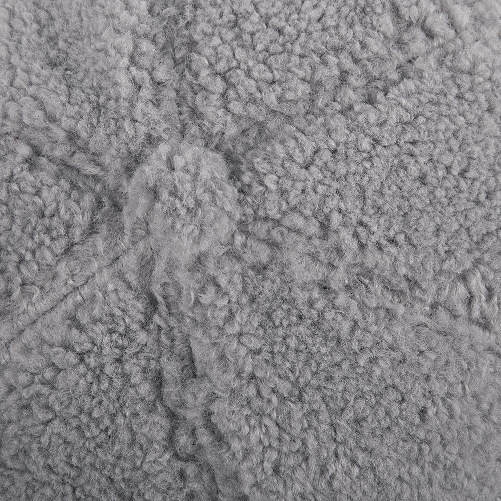 Бейсболка Oblako, утепленная, серая-5