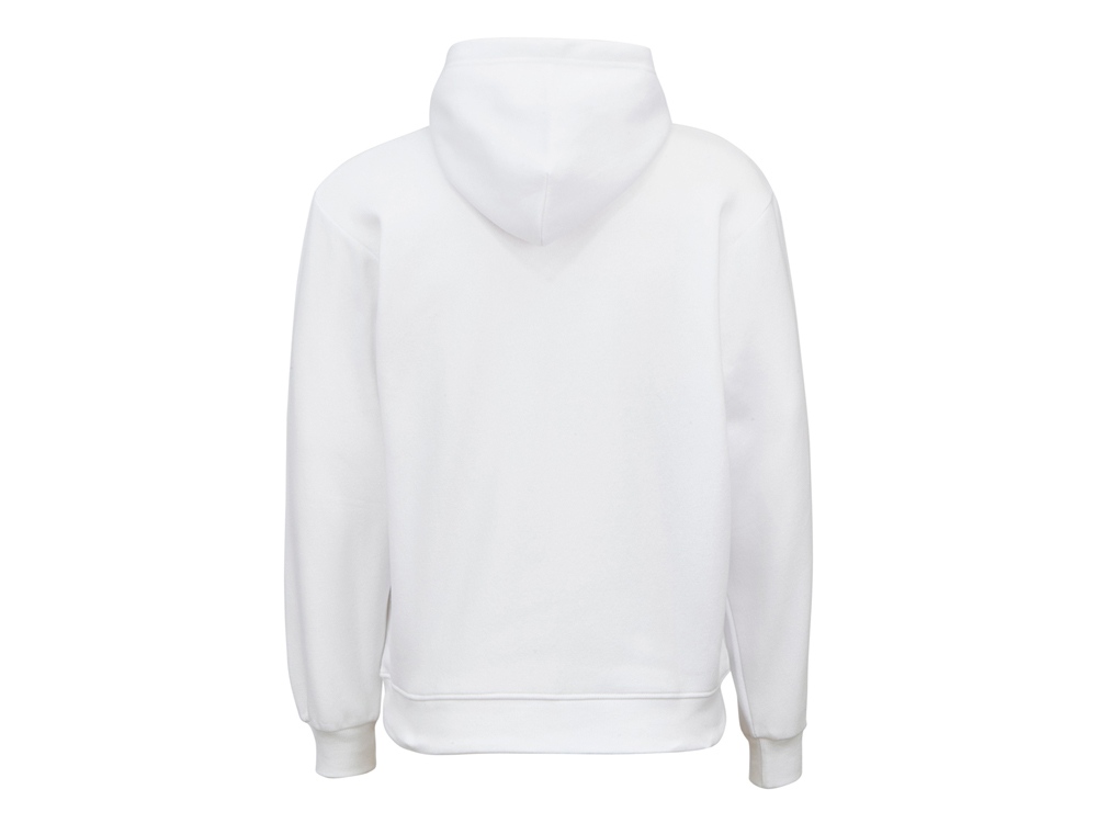 Толстовка с капюшоном оверсайз Lisbon унисекс, белый-11